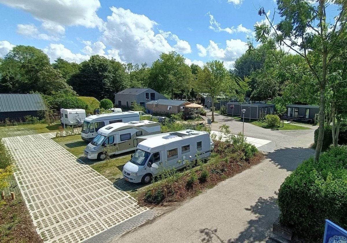 Campingplatz für Kinder in Holland mit Wohnmobil bei Delftse Hout