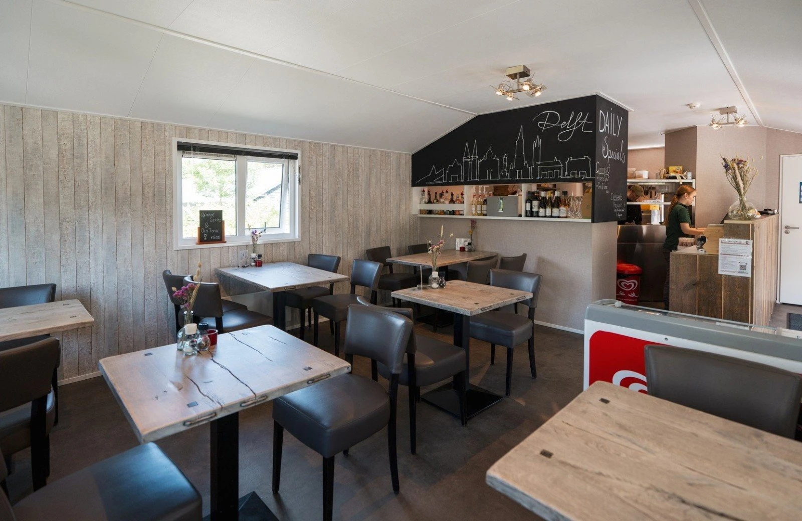 Brasserie op vakantiepark delft