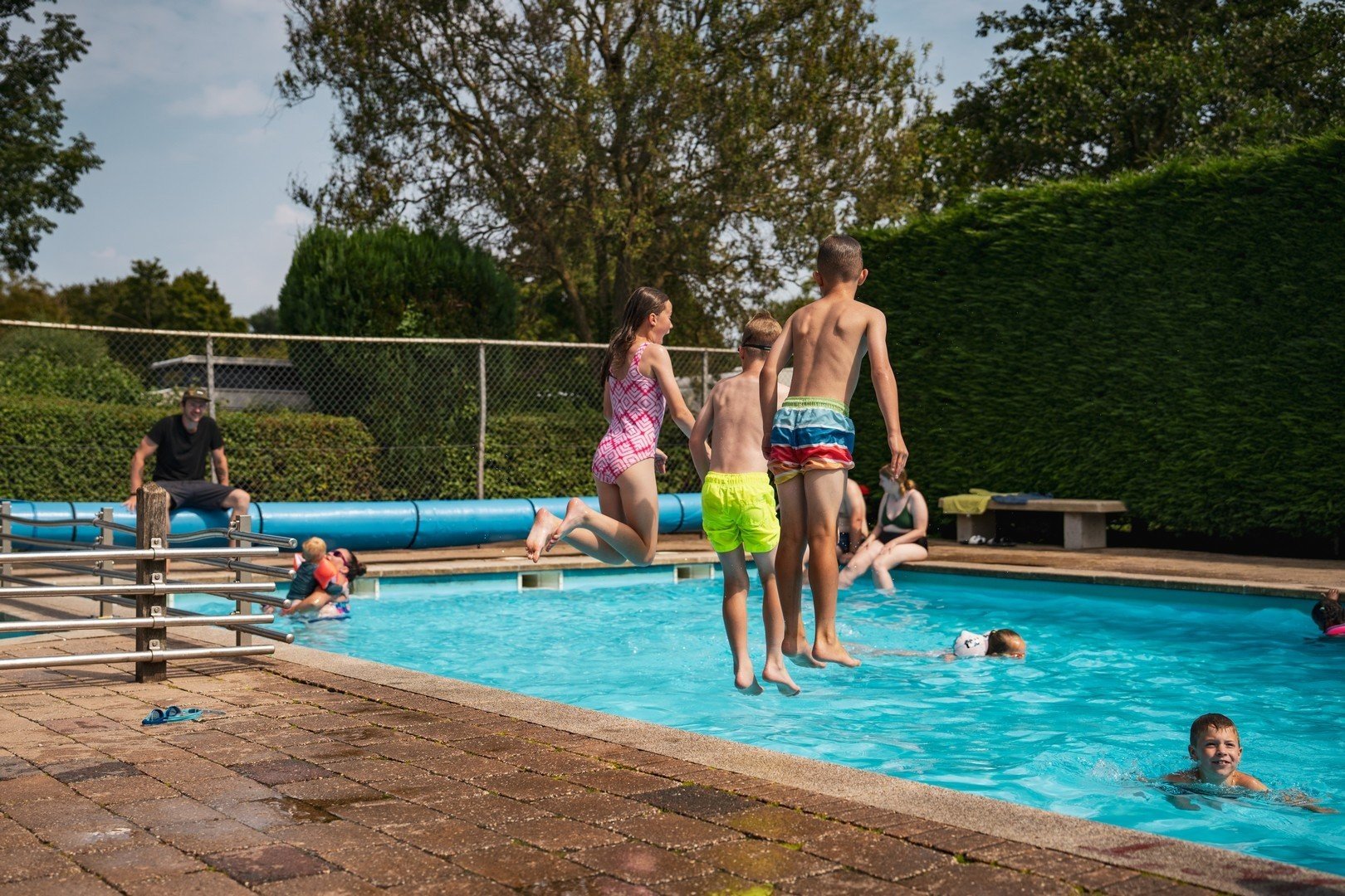 Zwembad op delftse hout